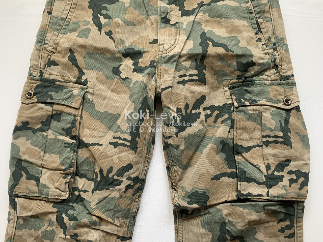 กางเกงลายพราง Levi's Cargo Pants