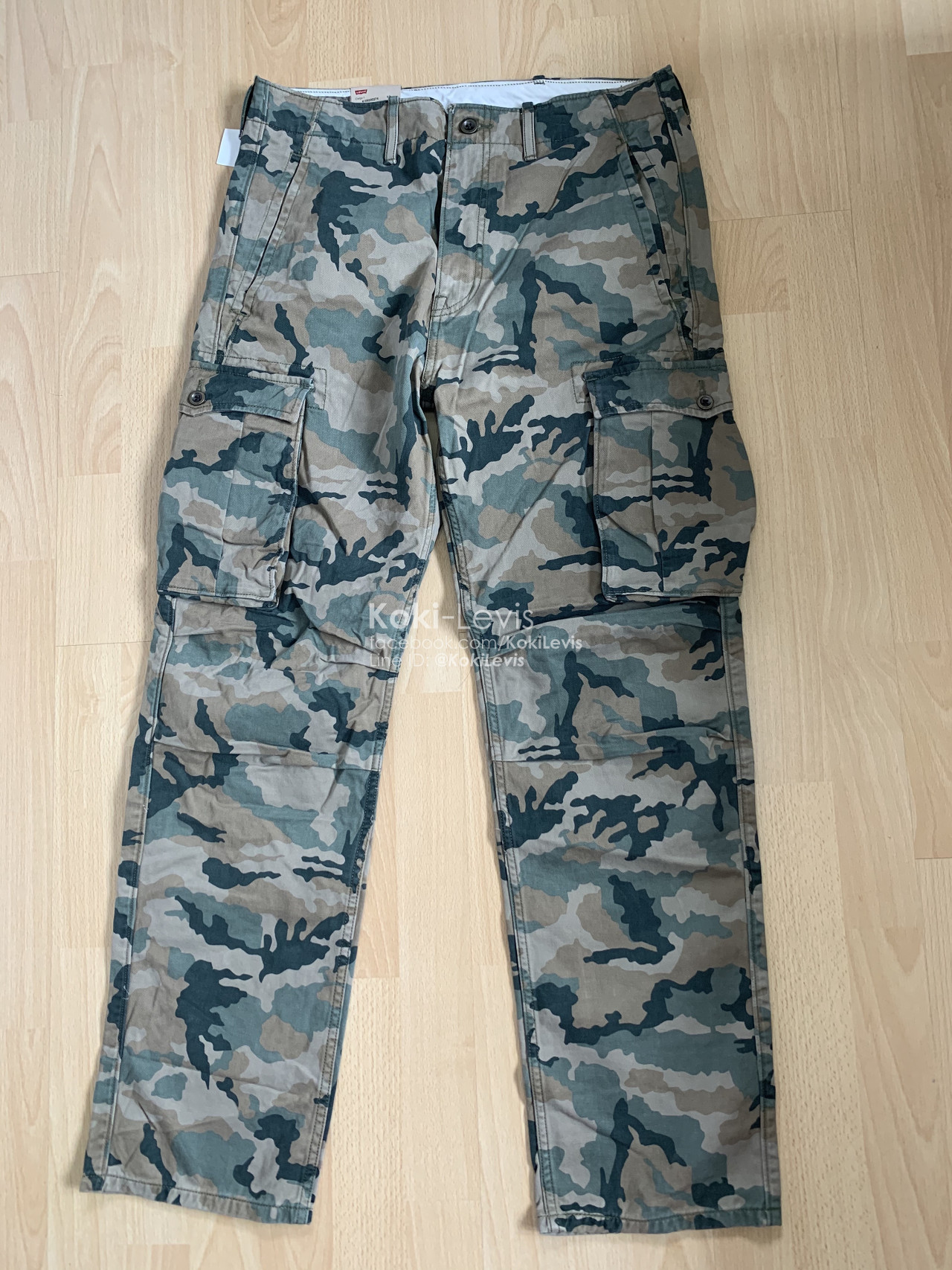 กางเกงลายพราง Levi's Cargo Pants