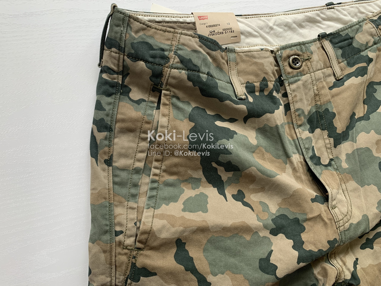 กางเกงลายพราง Levi's Cargo Pants
