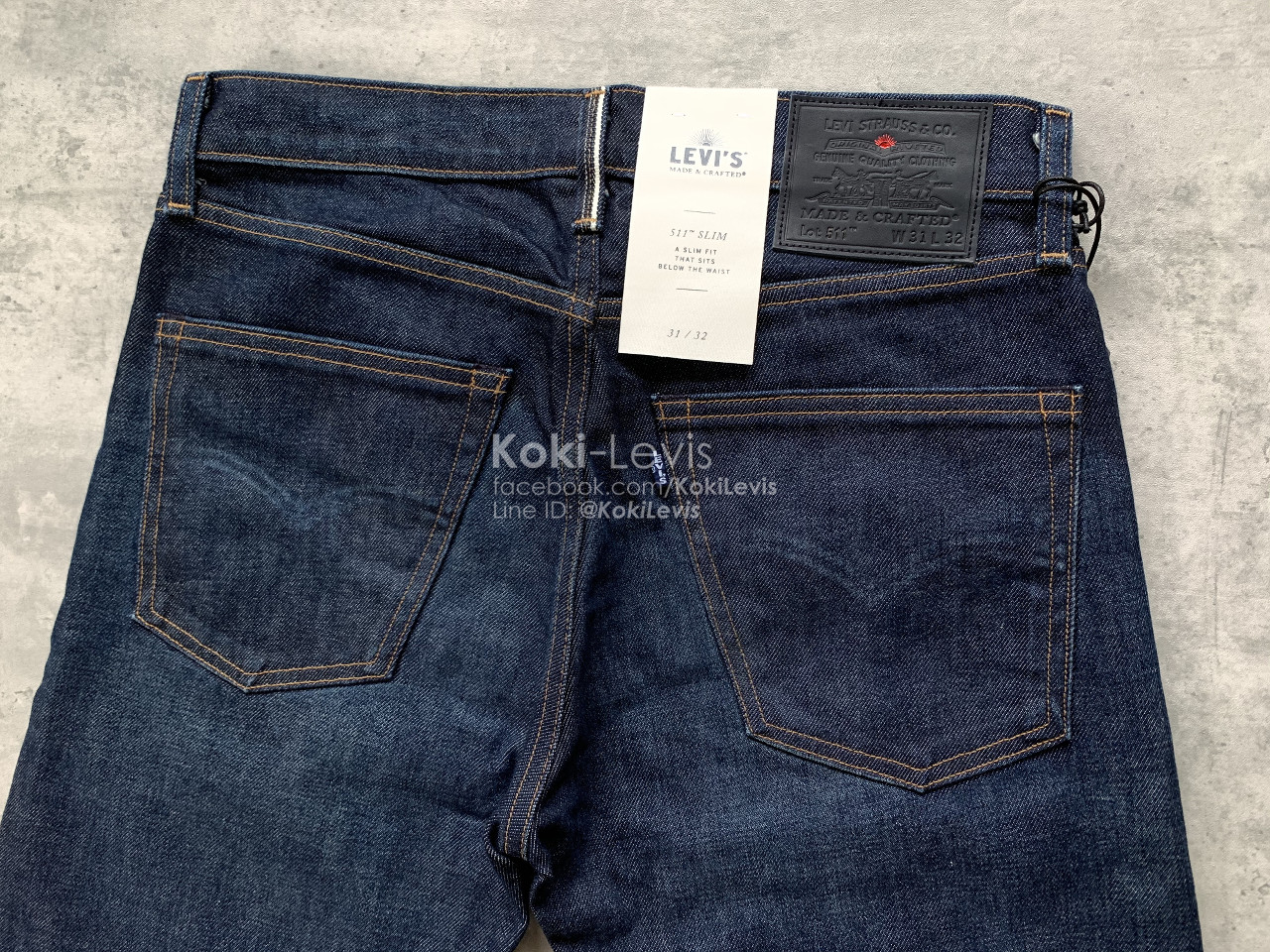 LMC Lot 511 ริมน้ำเงิน Made in Japan