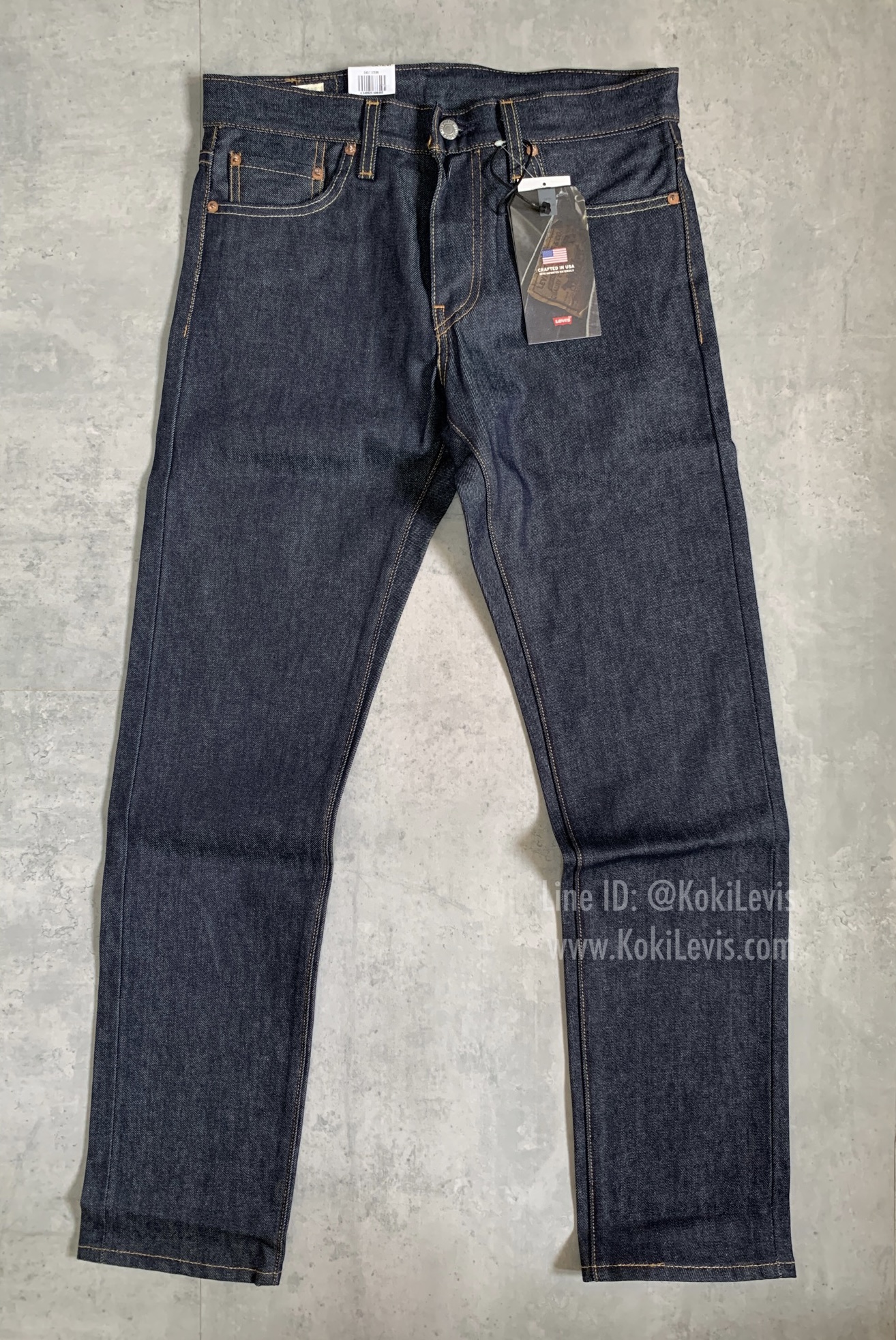 Lot 511 ริมแดง ผ้าดิบ Made in USA
