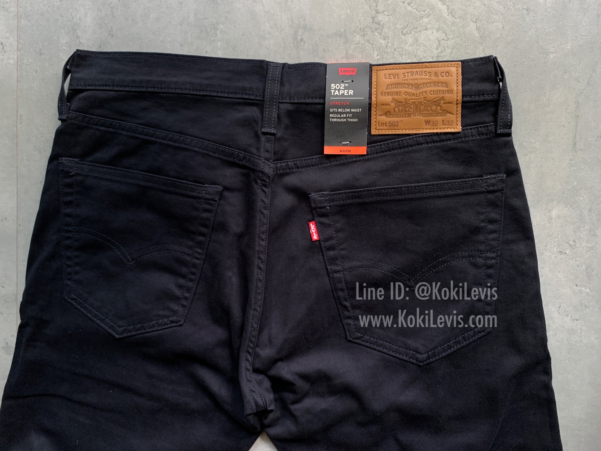 502 มิดไน้ท์ LEVI'S Premium