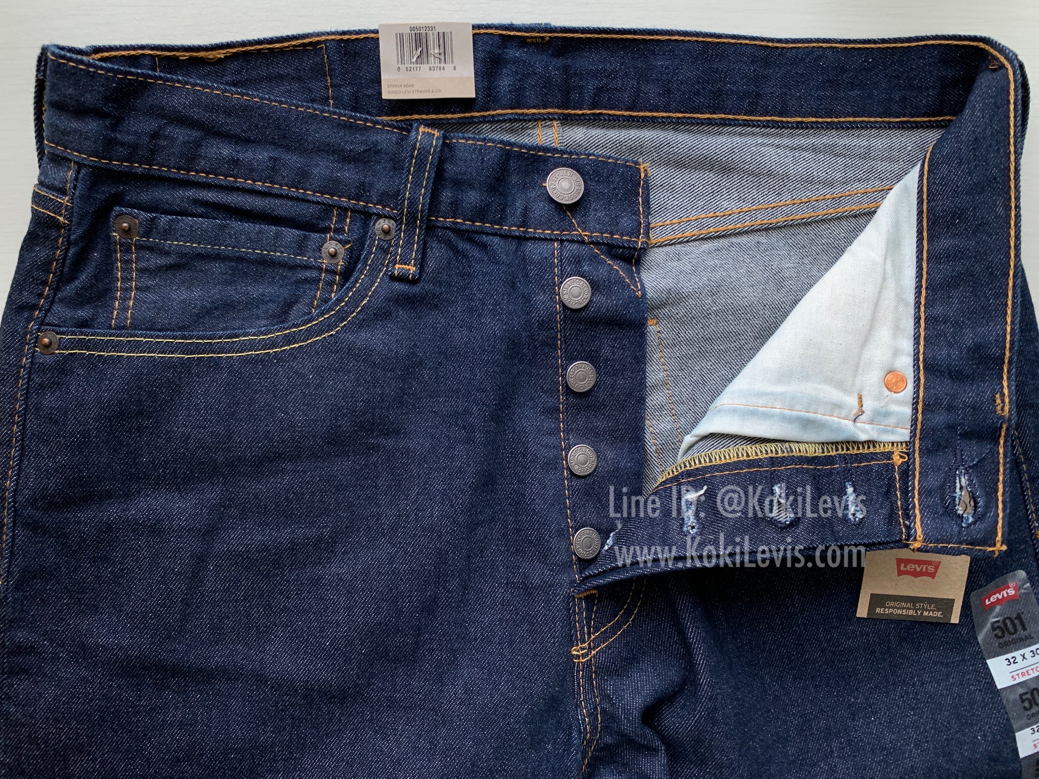501 Original ผ้ายืด 14 ออนซ์ 2331