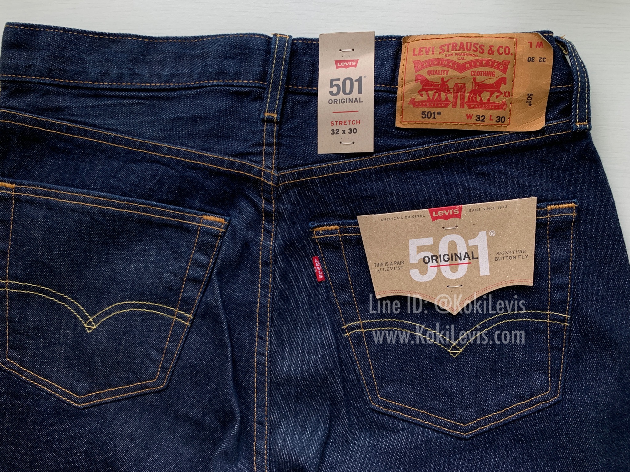 501 Original ผ้ายืด 14 ออนซ์ 2331