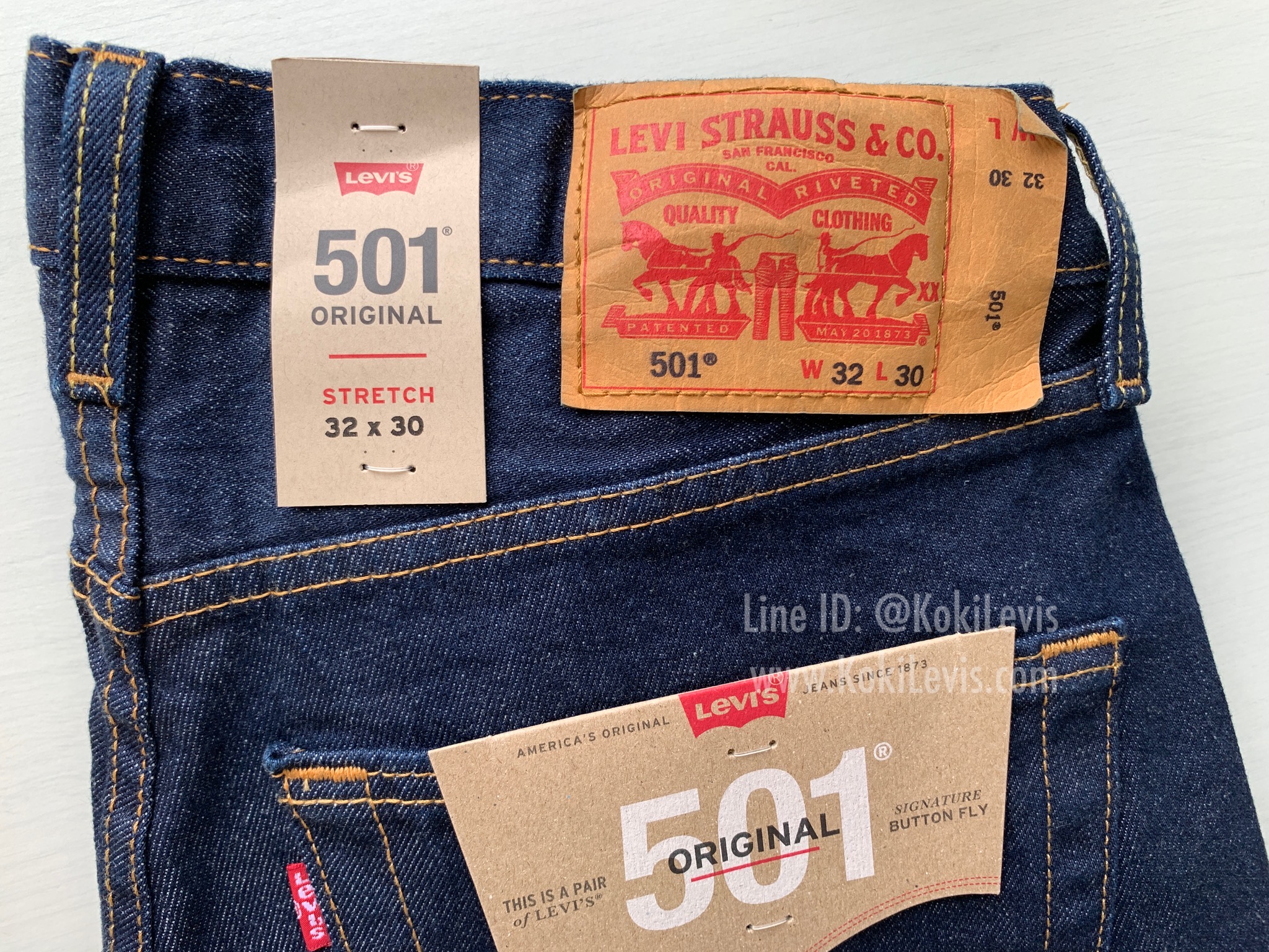 501 Original ผ้ายืด 14 ออนซ์ 2331
