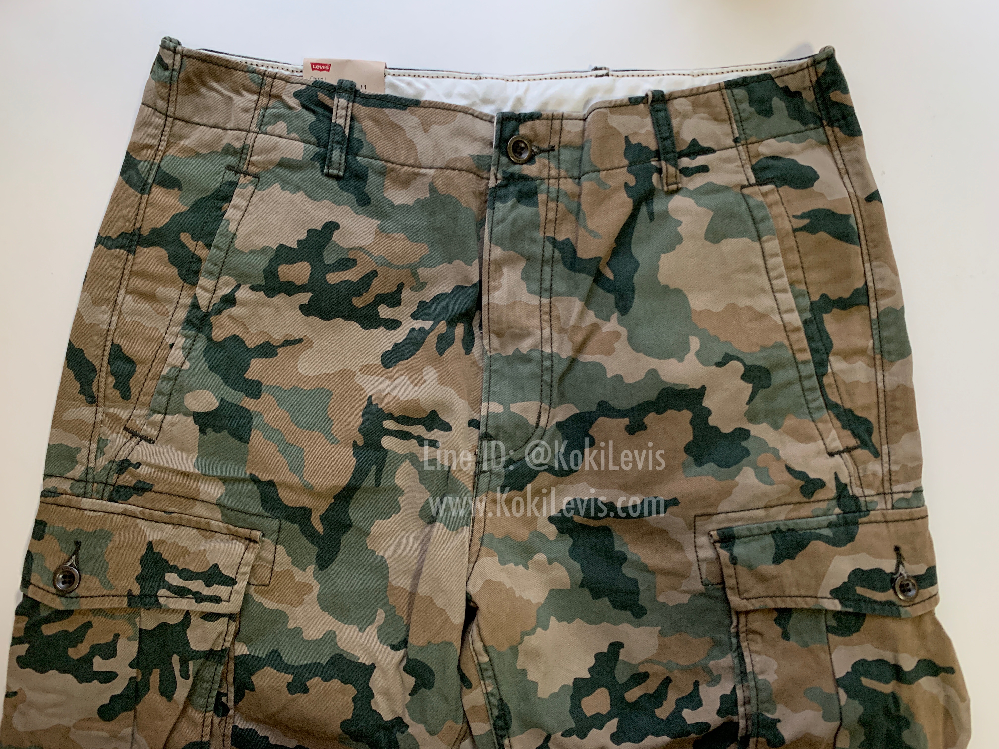 กางเกงลายพราง Levi's Cargo Pants