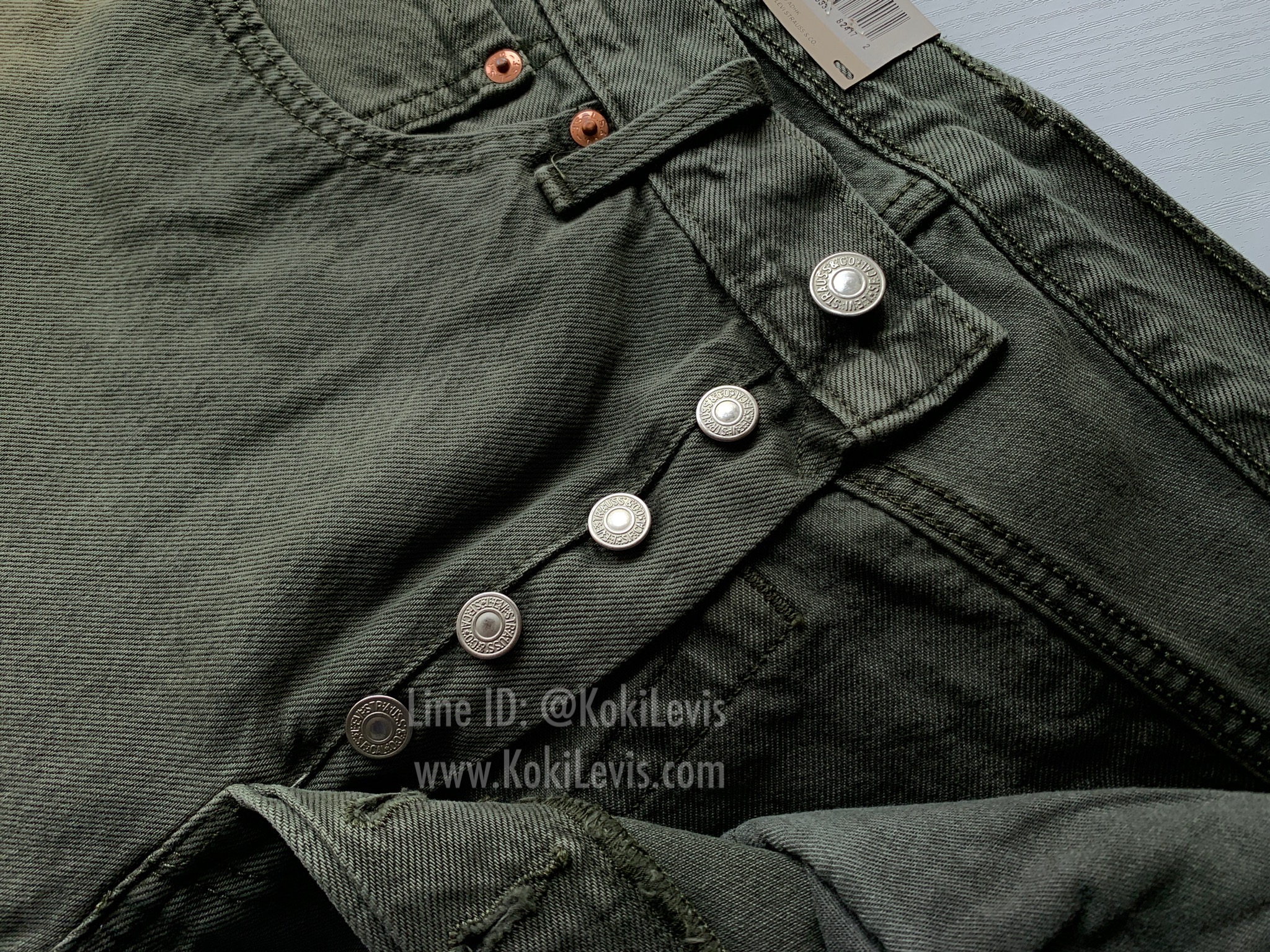 Levi's 501 Original ทรงกระบอก