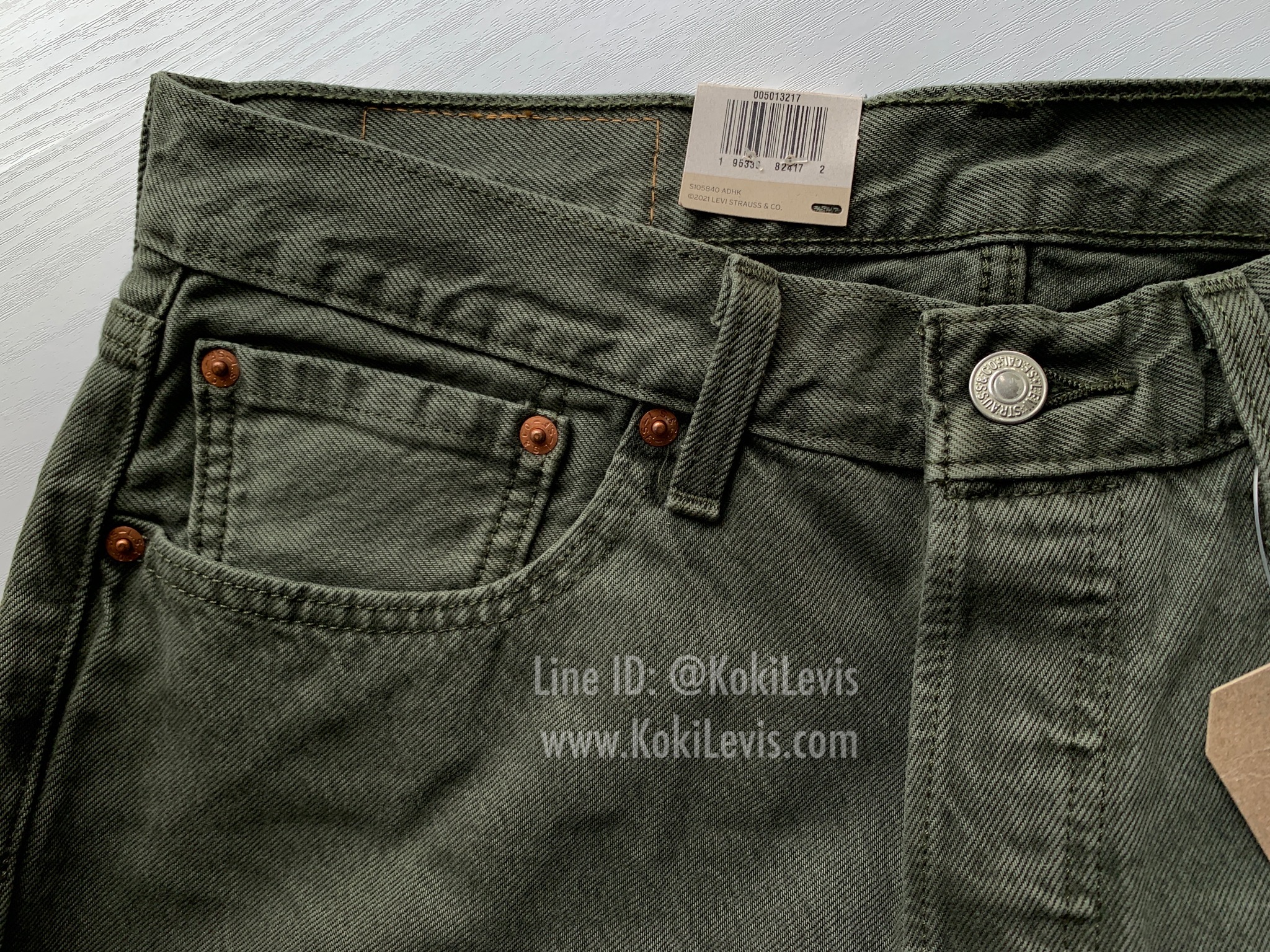 Levi's 501 Original ทรงกระบอก
