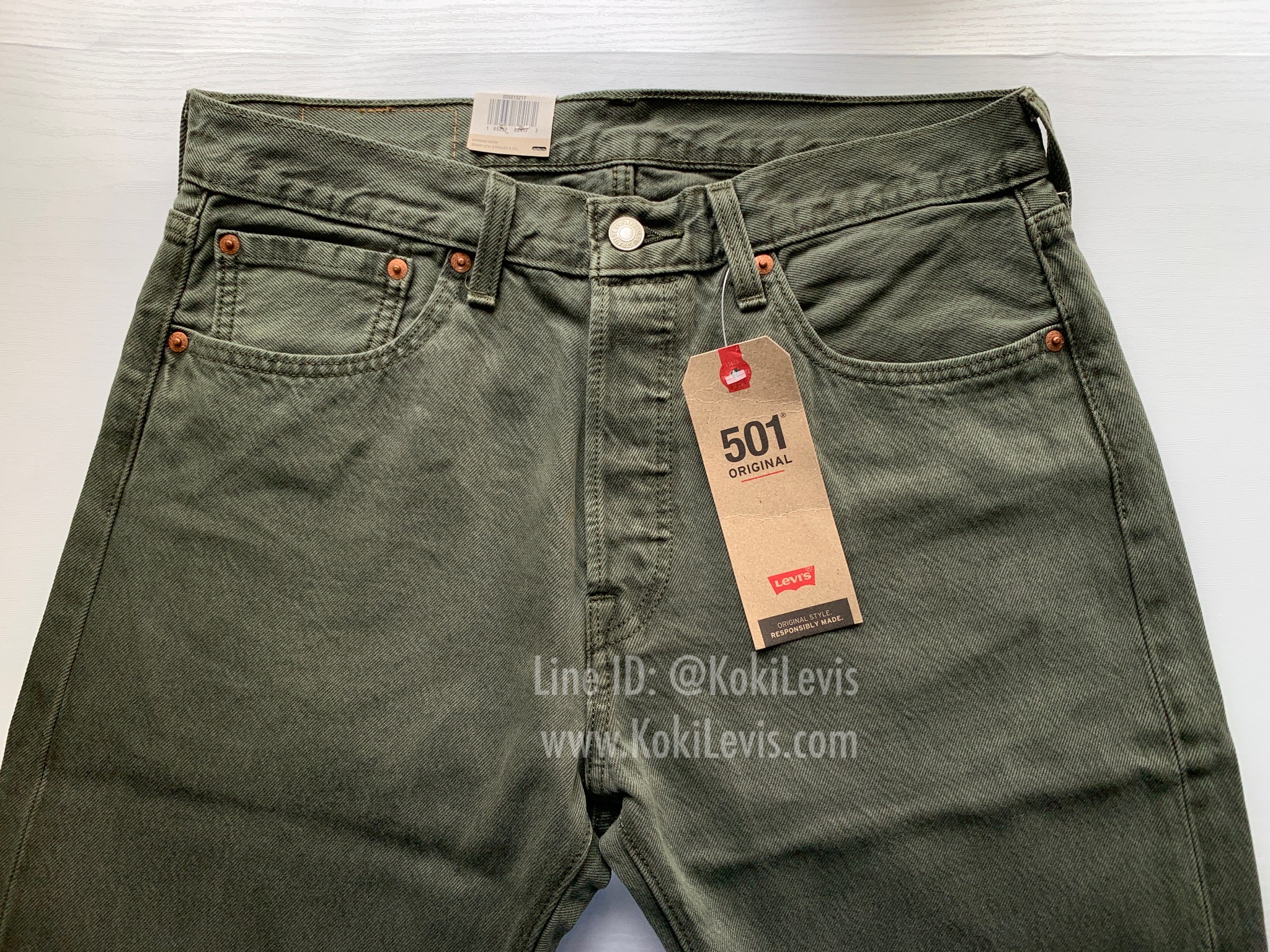 Levi's 501 Original ทรงกระบอก