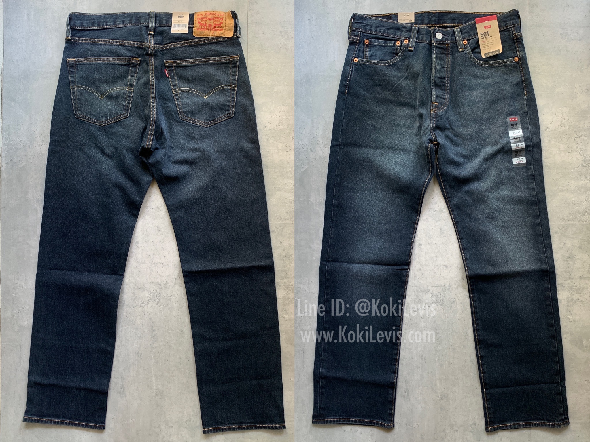 Levi's 501 Original มิดไน้ท์บลู