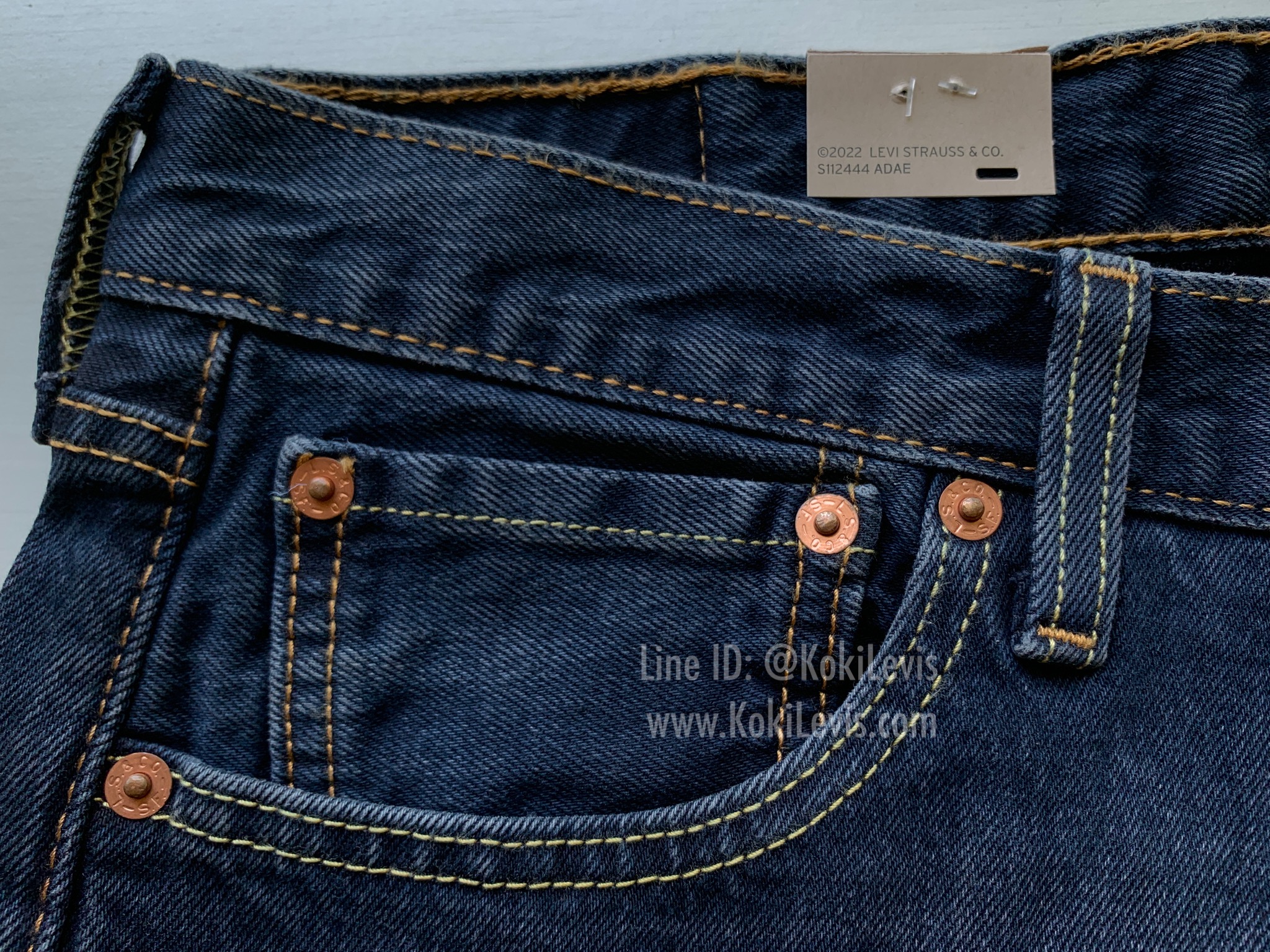 Levi's 501 Original มิดไน้ท์บลู
