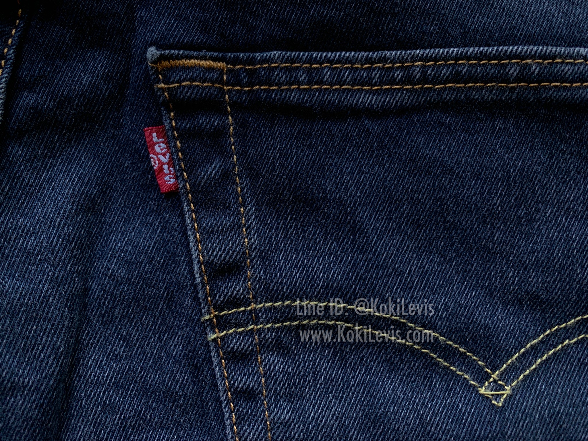 Levi's 501 Original มิดไน้ท์บลู