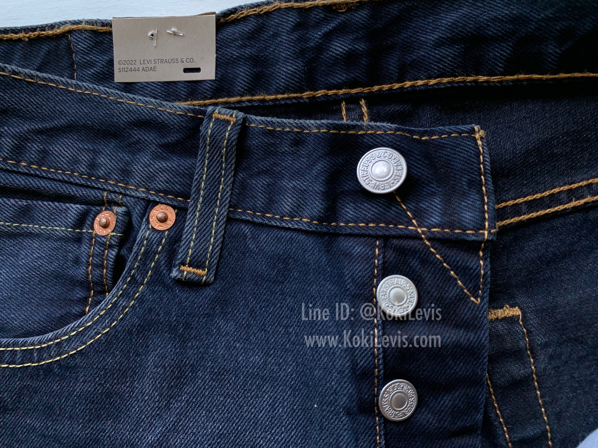 Levi's 501 Original มิดไน้ท์บลู