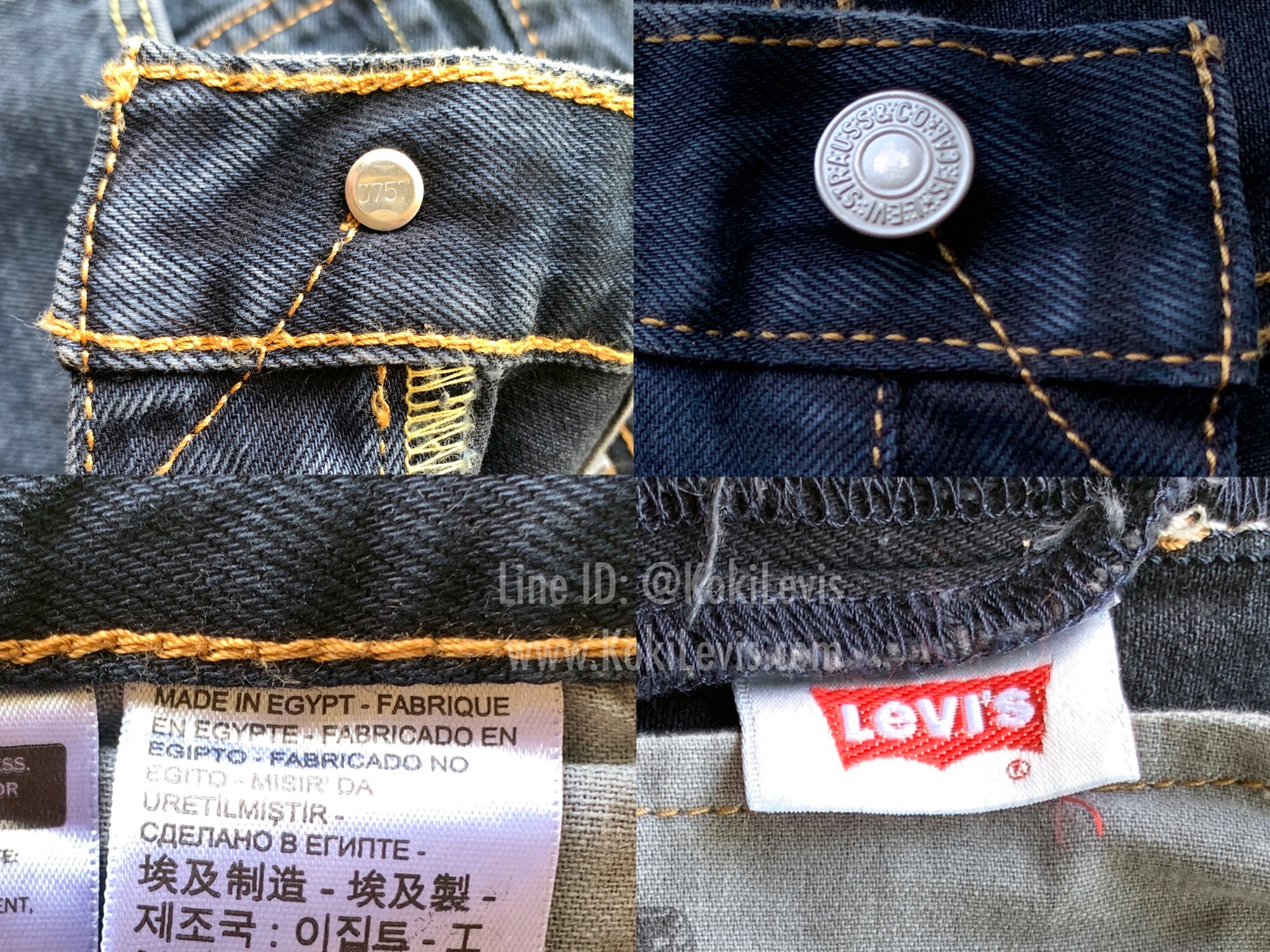 Levi's 501 Original มิดไน้ท์บลู