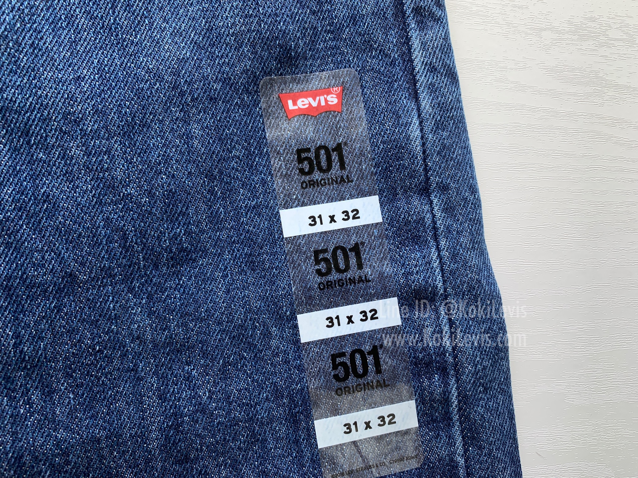 501 Original บลูยีนส์ 0194