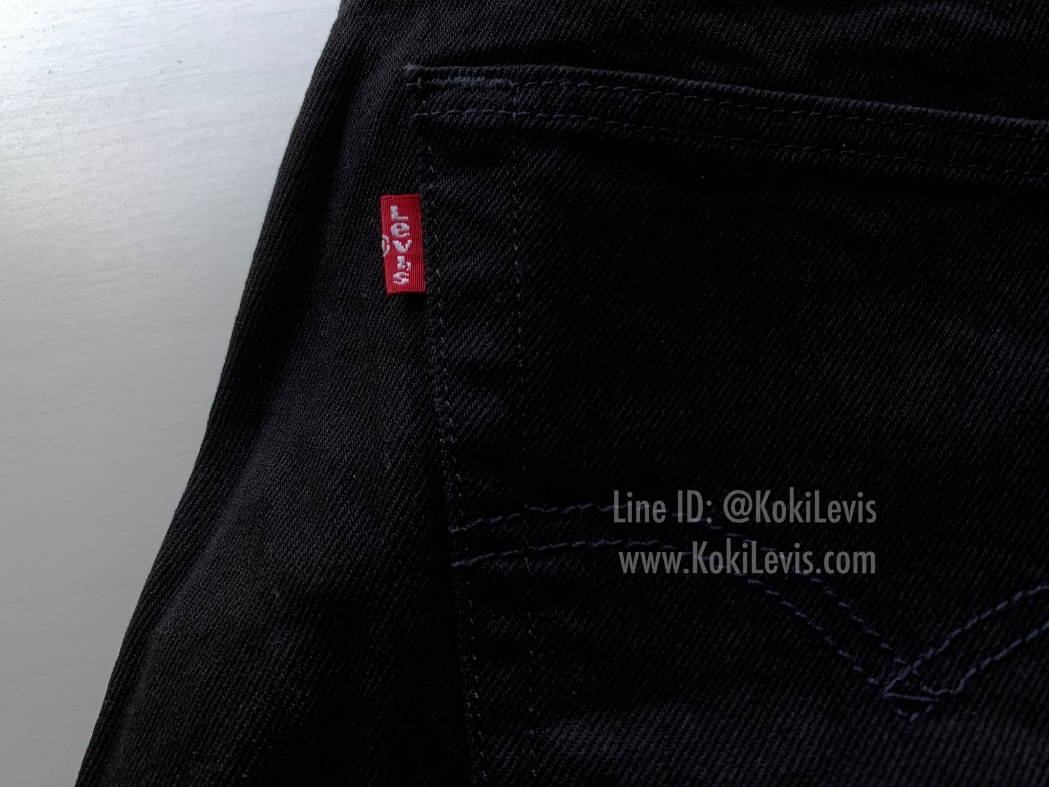501 SuperBlack ผ้ายืด