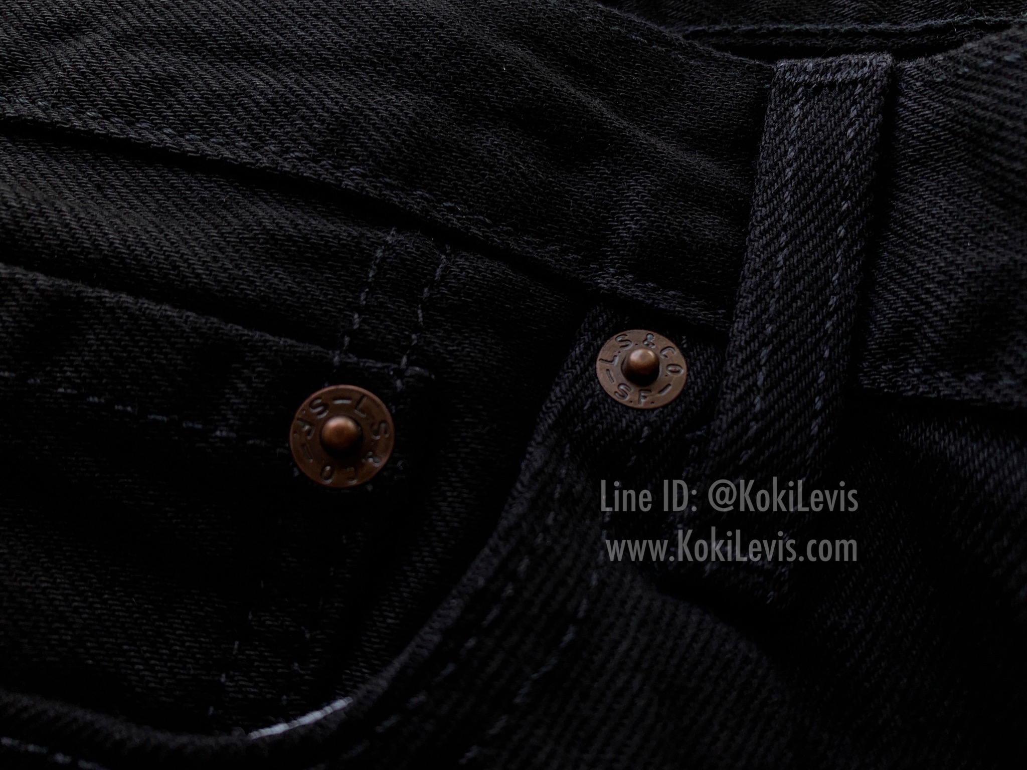 501 SuperBlack ผ้ายืด