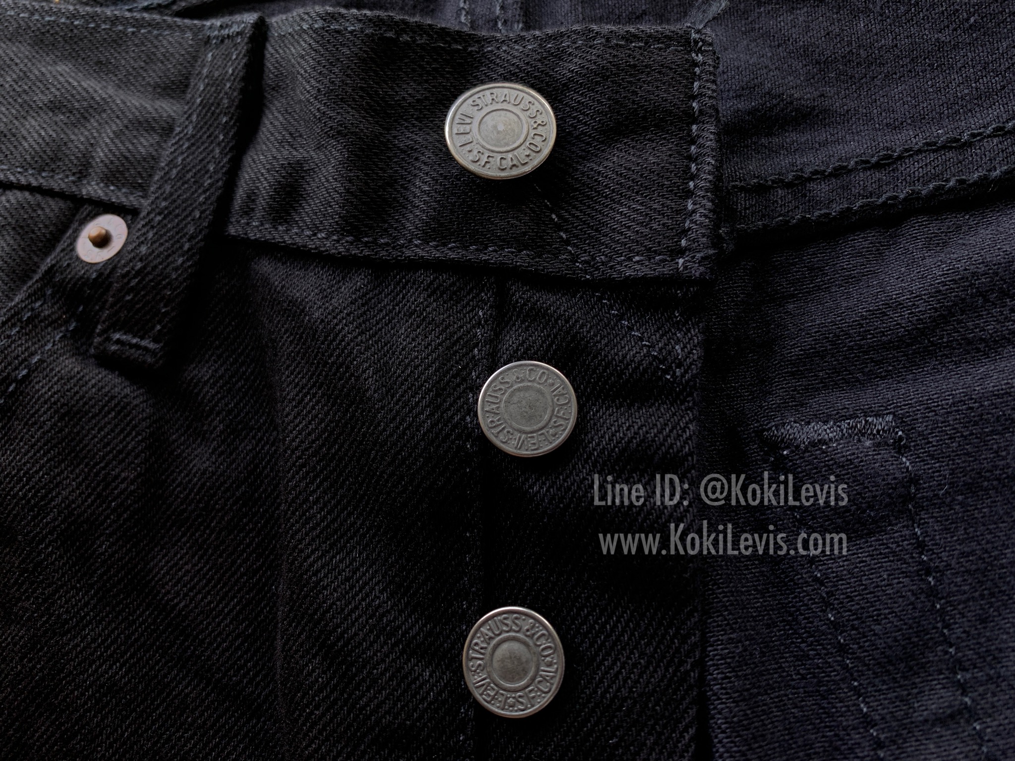 501 SuperBlack ผ้ายืด